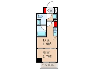 ラフィスタ中野本町の物件間取画像